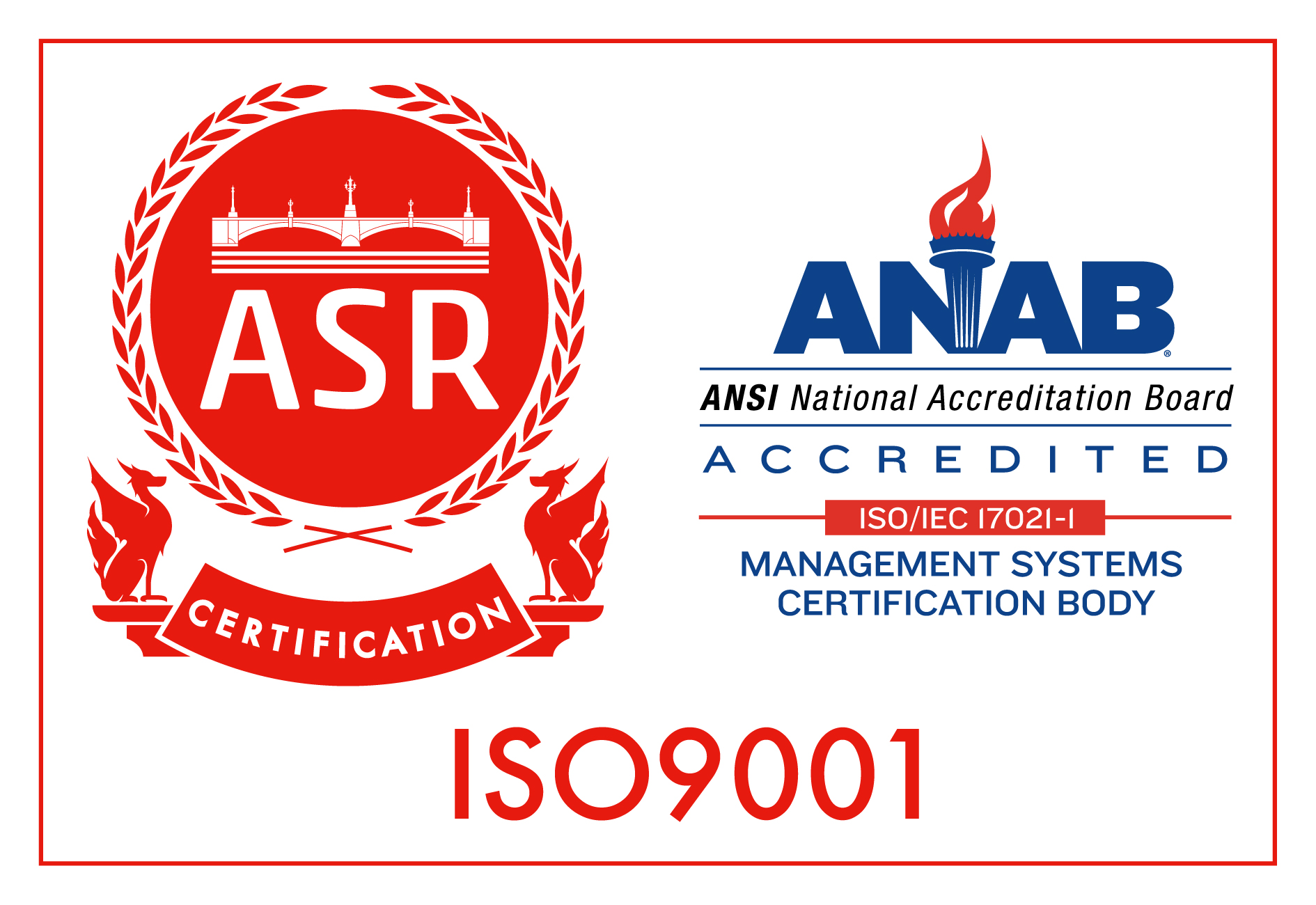 JQA-QM9667 QUALITY SYSTEM（ISO 9001）